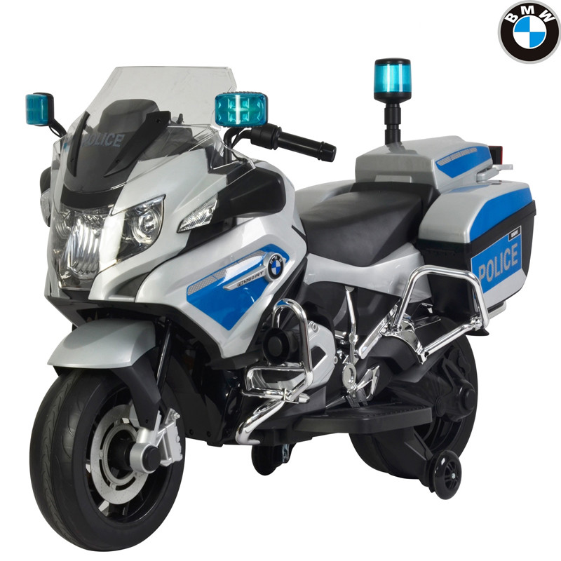 Officiel licens 12v Kids Electric Ride On Police Motorcycle 212